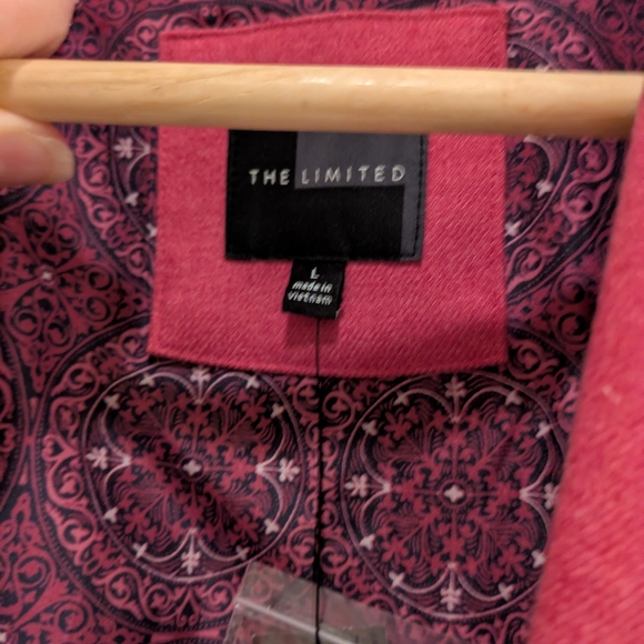 The Limited Pink Blazer L NWT - Picture 5 of 14